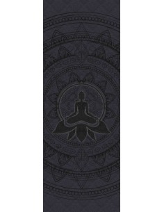 Tapis de yoga zen gris