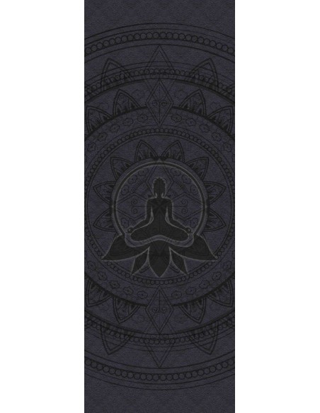 Tapis de yoga zen gris