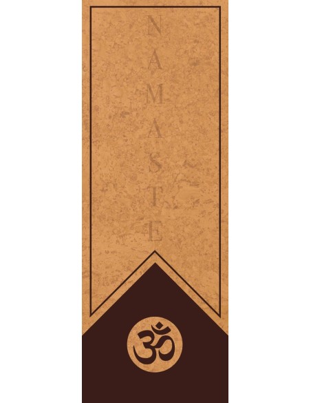 Tapis de yoga effet liège 2