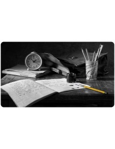 Tapis de bureau illustration écriture sur bureau