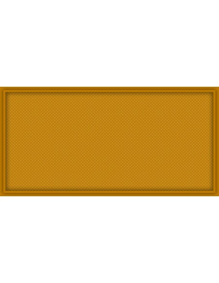 Tapis multijeux rectangle meeple jaune