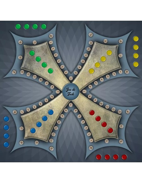 Plateau de jeux de tock Occitane