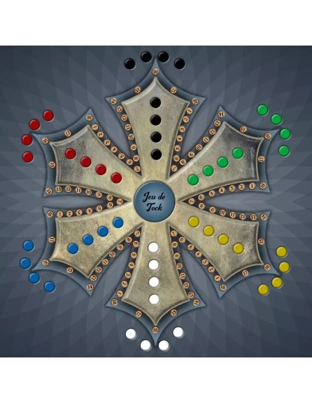 Plateau de jeux de tock Occitane 6 joueurs