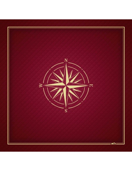 Tapis de Bridge Carré - 78x78cm - MonTapisDeJeux Tapis de Bridge Carré - 78x78cm - MonTapisDeJeux