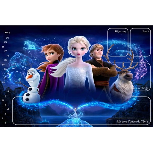 4 tapis personnalisés 60x40cm en 3mm d'épaisseur