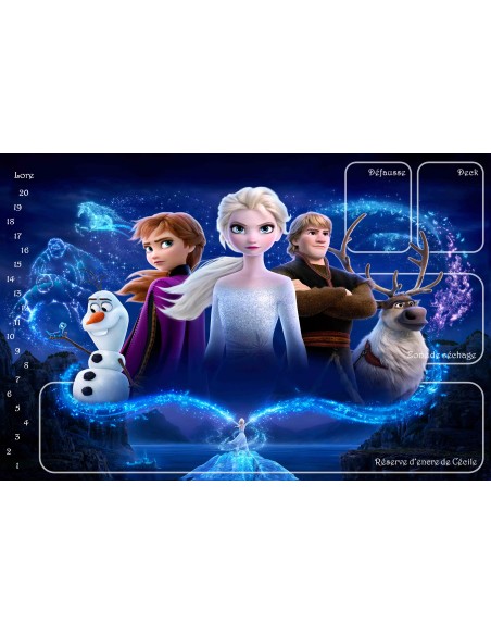 4 tapis personnalisés 60x40cm en 3mm d'épaisseur