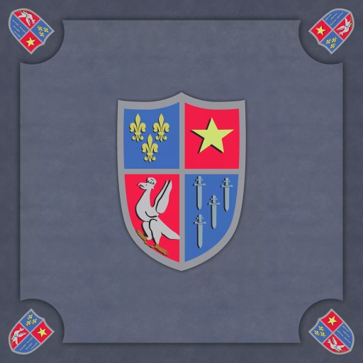 Tapis personnalisé 70x70cm en 3mm d'épaisseur