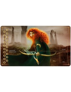 Tapis Playmats inspirés par l'univers Lorcana princesse rebelle