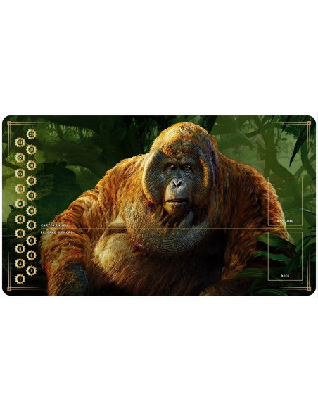 Tapis Playmats inspirés par l'univers Lorcana singe