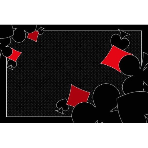 Tapis Multijeux rectangle pique forest noir