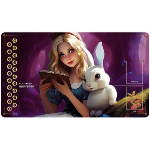 Tapis Playmats inspirés par l'univers Lorcana le roi lion