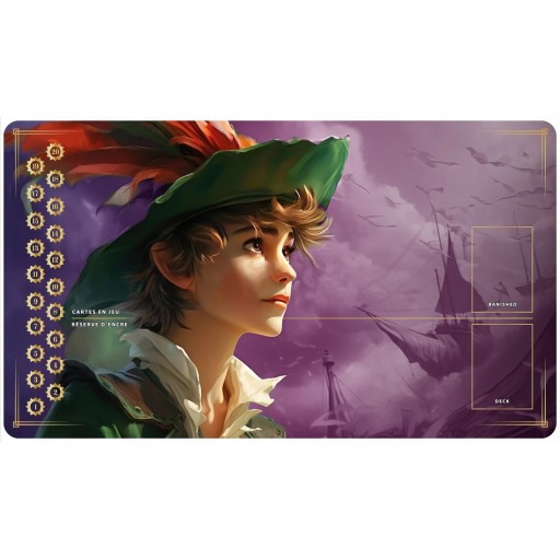 Tapis Playmats inspirés par l'univers Lorcana le roi lion