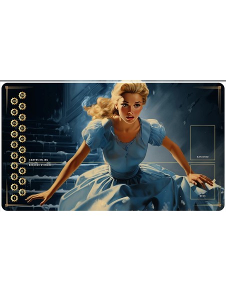 Tapis Playmats inspirés par l'univers Lorcana cendrillon