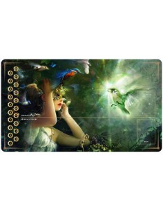 Tapis Playmats inspirés par l'univers Lorcana féérie