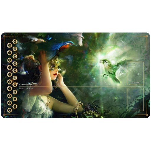 Tapis Playmats inspirés par l'univers Lorcana le roi lion