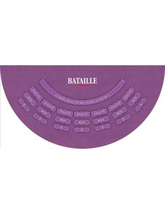 Tapis de casino, tapis de bataille violet