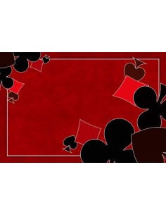 Tapis Multijeux rectangle MTJ OC bordeaux