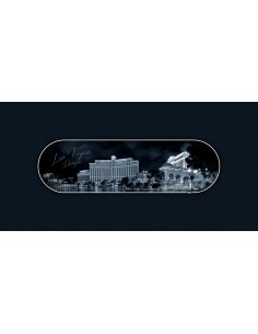 Tapis de poker rectangulaire "Las Vegas Design"