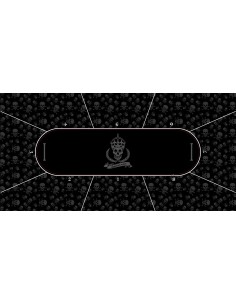 Tapis de poker rectangulaire agressive poker 8 joueurs