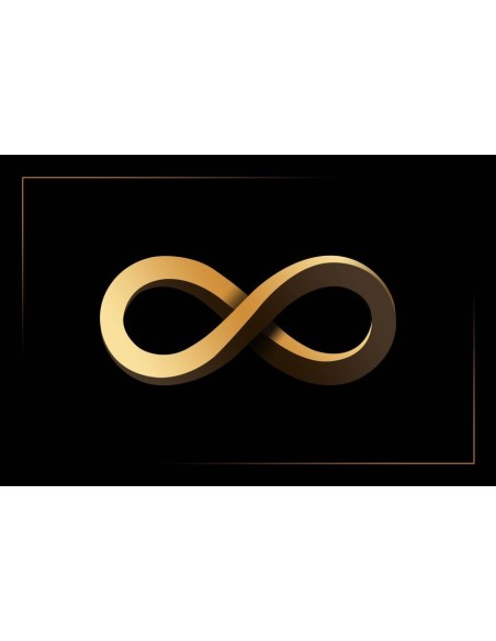 Tapis Multijeux rectangle infinity noir