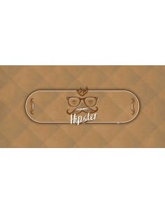 Tapis de poker rectangulaire "Hispter"