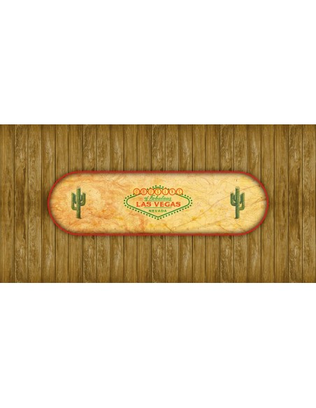 Tapis de Poker rectangulaire "Las Vegas Origins"