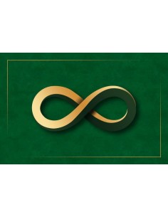 Tapis Multijeux rectangle infinity vert