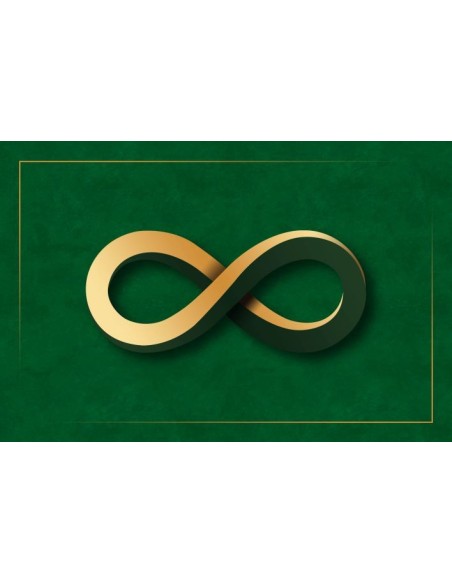 Tapis Multijeux rectangle infinity vert