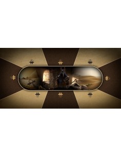 Tapis de poker rectangulaire anubis 8 joueurs