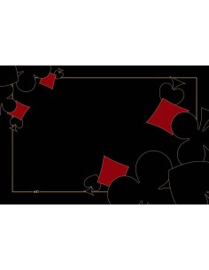 Tapis Multijeux rectangle MTJ OC rouge et noir