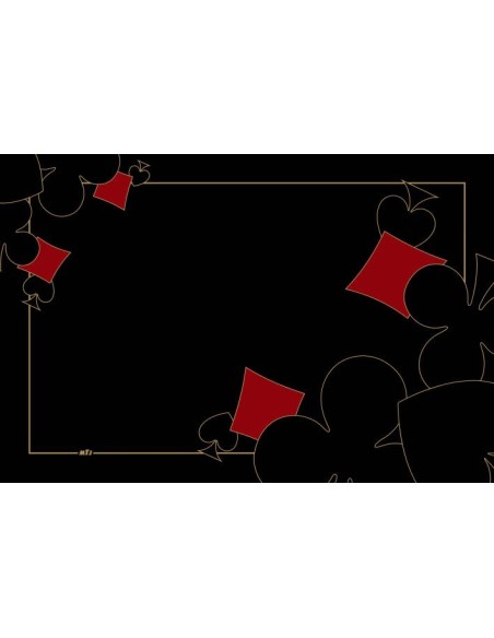 Tapis Multijeux rectangle MTJ OC rouge et noir Tapis Multijeux rectangle MTJ OC rouge et noir