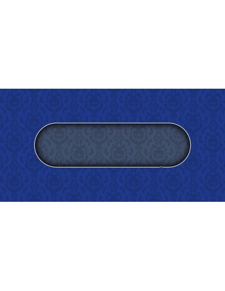 Tapis de Poker rectangulaire Victorian Bleu