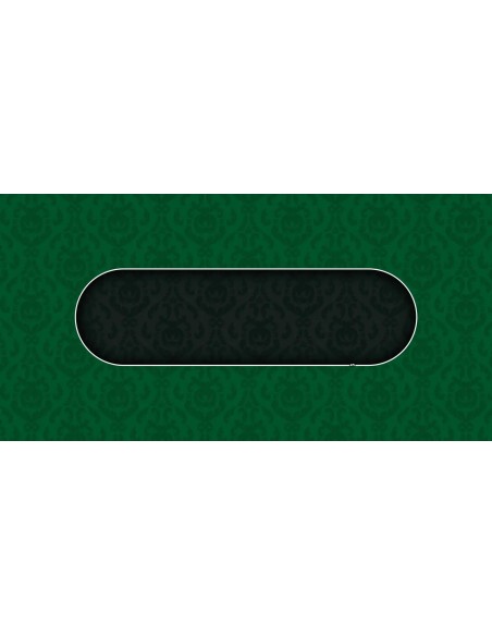 Tapis de Poker rectangulaire Victorian Vert