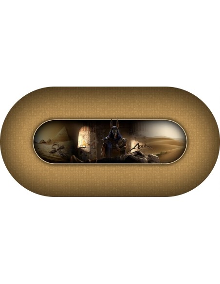 Tapis de poker ovale anubis Tapis de poker ovale anubis