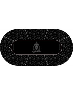 Tapis de poker ovale agressive poker 2