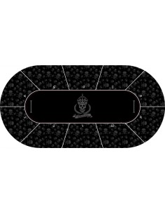 Tapis de poker ovale agressive poker 2