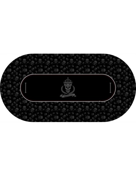 Tapis de poker ovale agressive poker