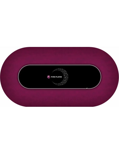 Tapis de poker ovale Luna Pure Player Tapis de poker ovale Luna Pure Player