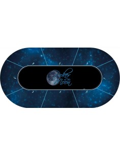 Tapis de poker ovale poker on the moon 2