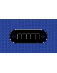 Tapis de poker rectangulaire Neo Poker vert 2