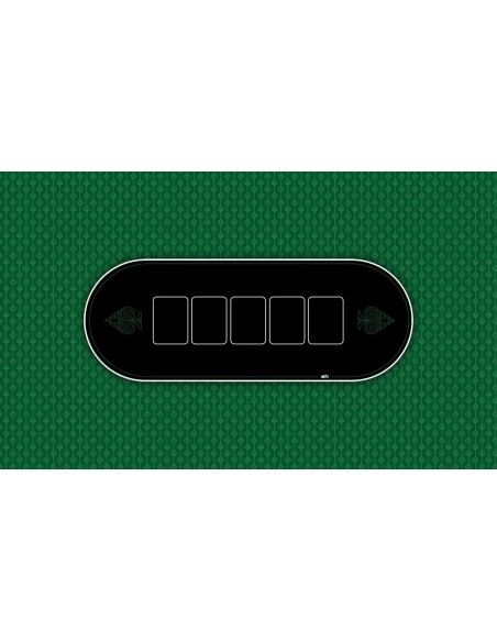 Tapis de poker rectangulaire Neo Poker vert