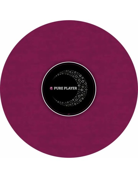 Tapis de poker rond design luna pure player