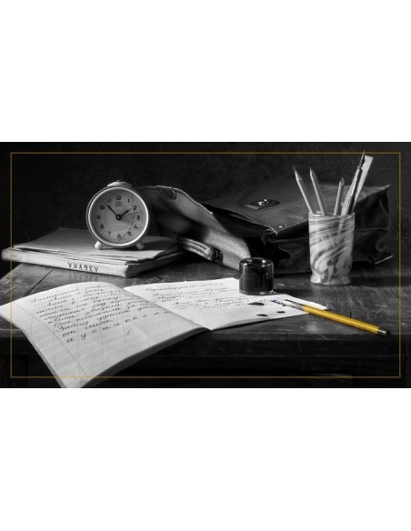 Tapis multijeux rectangle illustration les devoirs