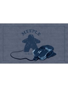 Tapis multijeux rectangle illustration meeple