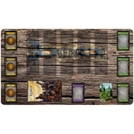 2 Tapis personnalisés  (Splendor 80x80cm + Dominion 61x35cm avec coins arrondis) en 2mm d'épaisseur
