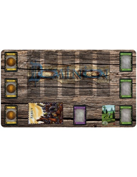 2 Tapis personnalisés  (Splendor 80x80cm + Dominion 61x35cm avec coins arrondis) en 2mm d'épaisseur