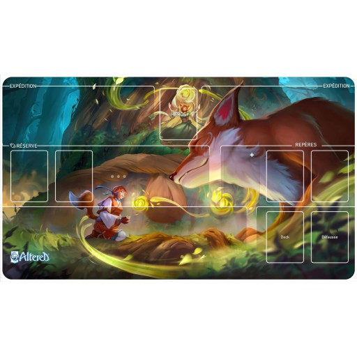 2 tapis personnalisés 61x35cm en 2mm d'épaisseur avec coins arrondis