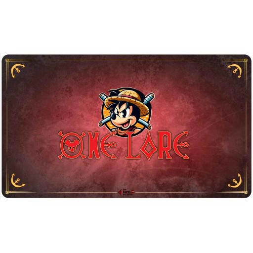 Tapis Playmats inspirés par l'univers Lorcana le roi lion