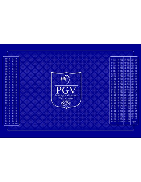 Tapis personnalisé 120x80cm 2mm d'épaisseur