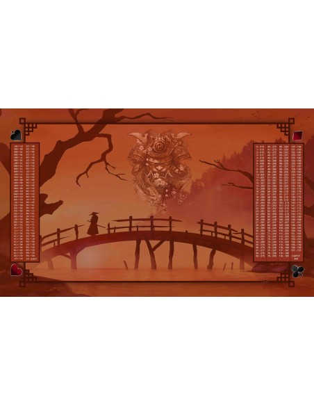 Tapis de Belote Rectangle - 100x60cm - MonTapisDeJeux